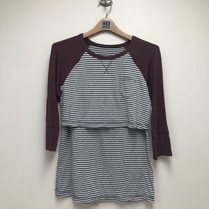 Latched Mama 3/4 Sleeve Top